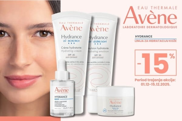 Avene Hydrance popust 12/25 brend